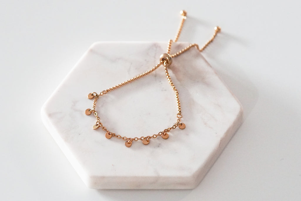 Goddess Collection - Rose Gold Mae Bracelet
