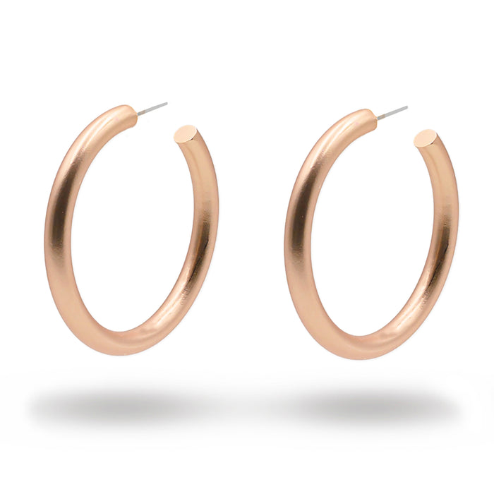 Goddess Collection - Rose Gold Maira Earrings 2.5 (Wholesale)