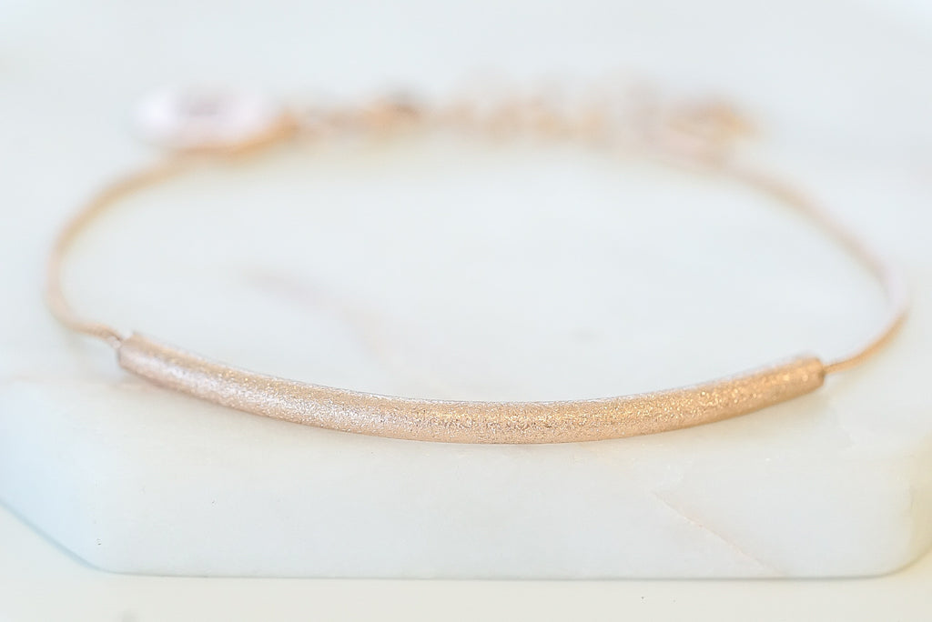 Goddess Collection - Rose Gold Rhea Bracelet