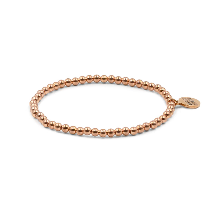 Goddess Collection - Rose Gold Demi Bracelet 4mm (Wholesale)