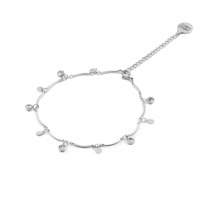 Goddess Collection - Silver Aila Anklet (Wholesale)