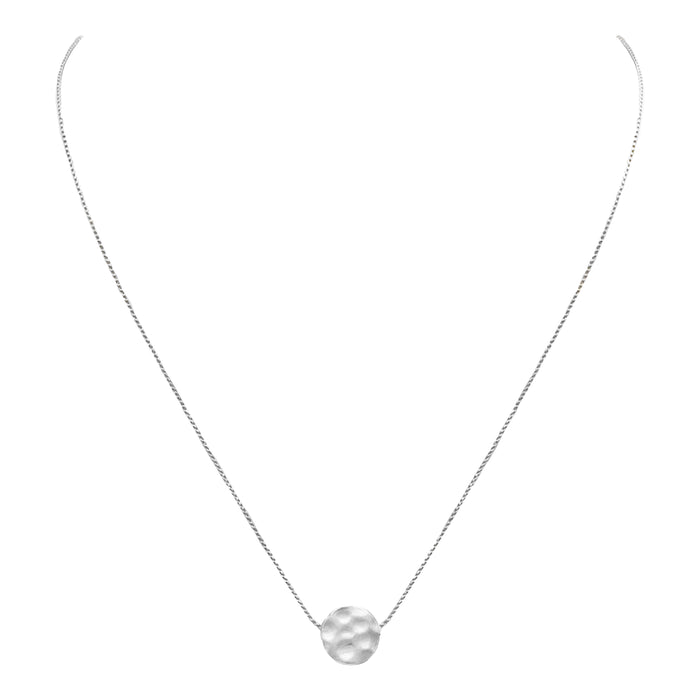 Goddess Collection - Silver Charlotte Necklace (Wholesale)
