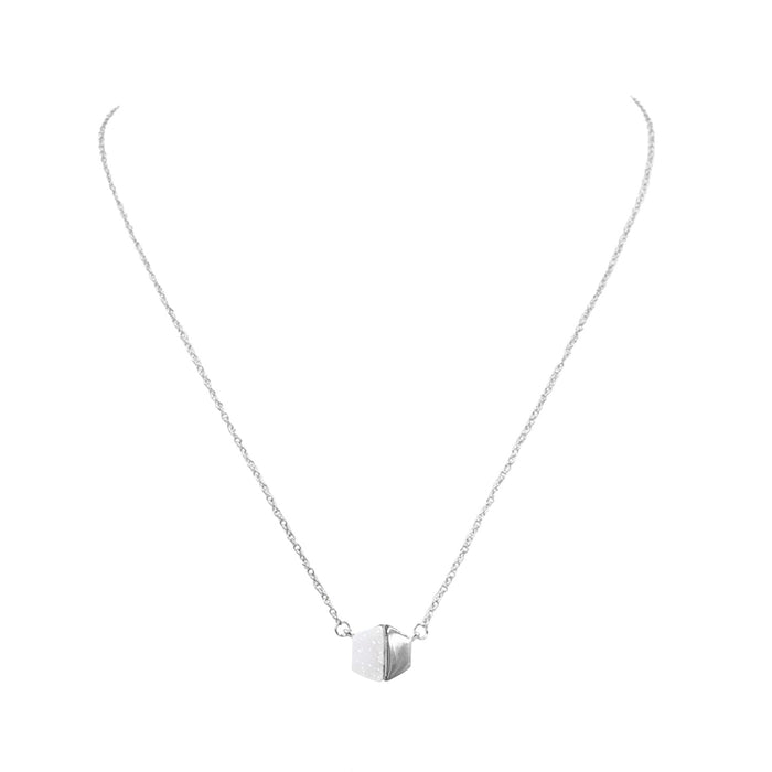 Goddess Collection - Silver Emery Necklace (Wholesale)