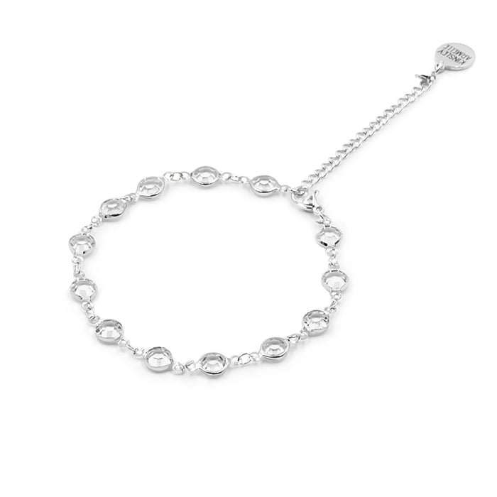 Goddess Collection - Silver Kira Anklet (Wholesale)