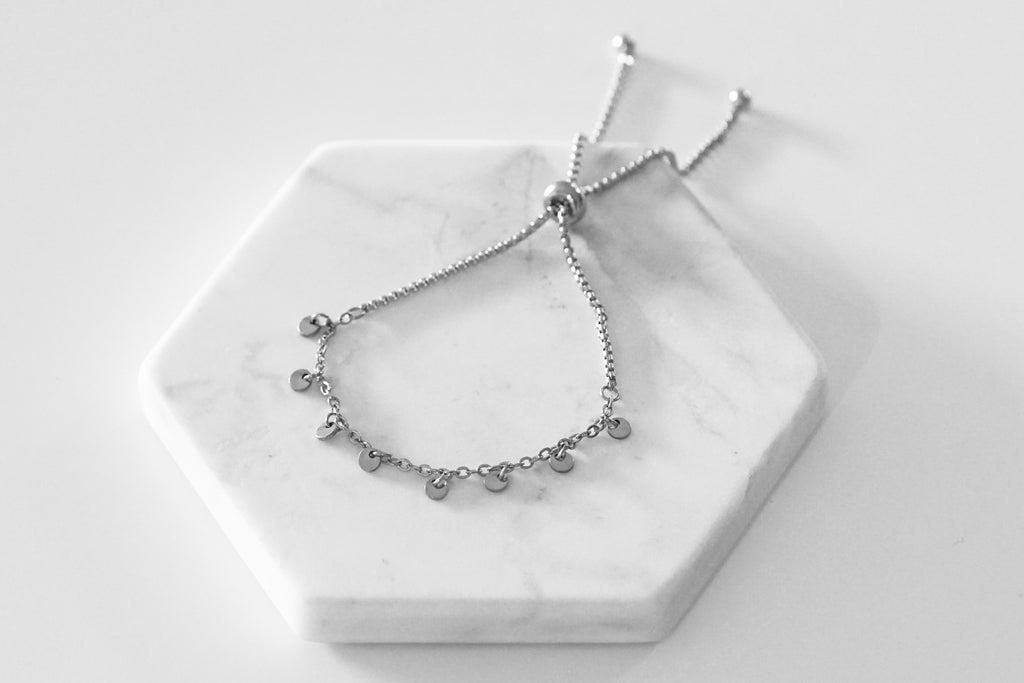 Goddess Collection - Silver Mae Bracelet