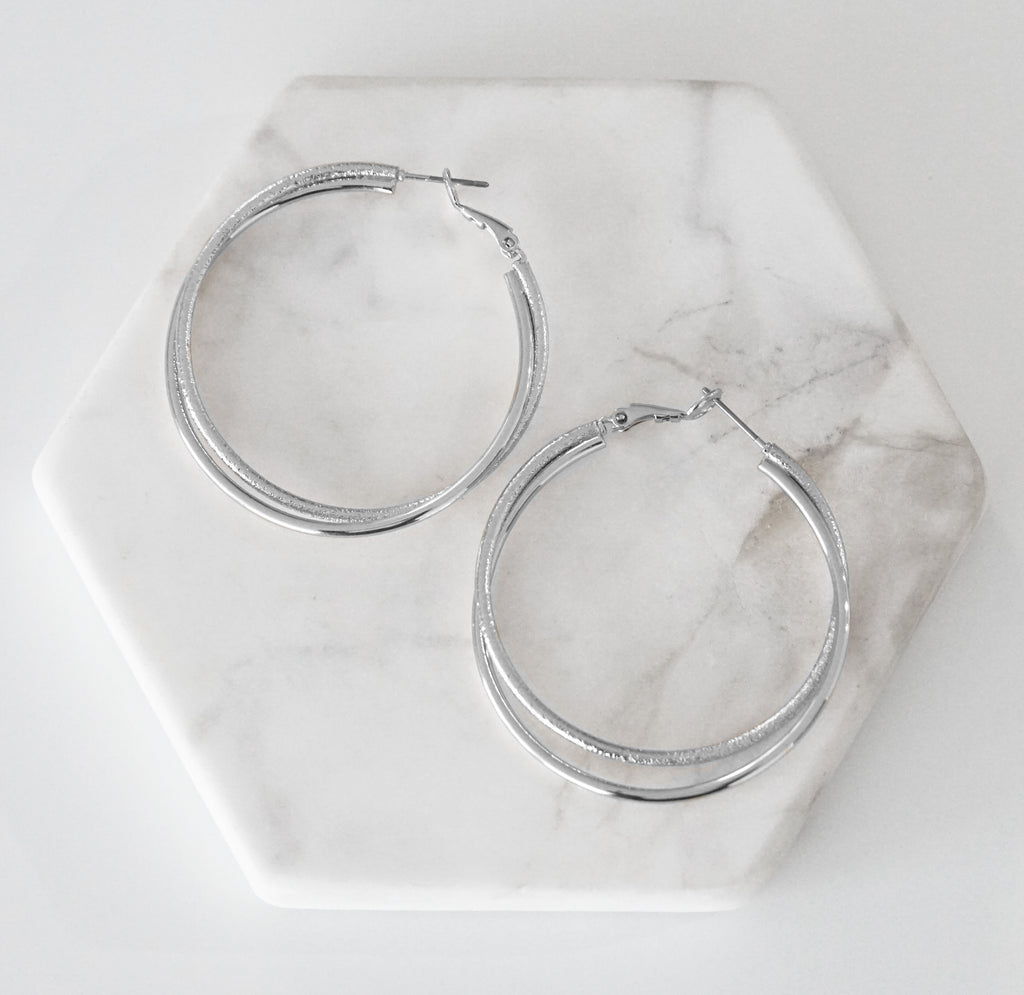 Goddess Collection - Silver Sunniva Earrings 2.0