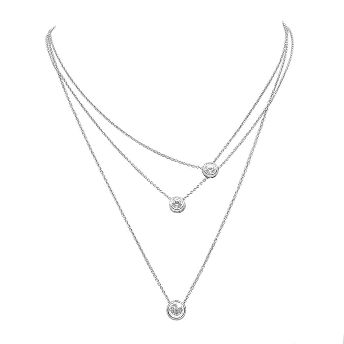 Goddess Collection - Silver Trinity Necklace (Ambassador)