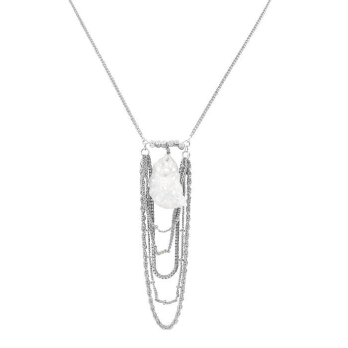 Goddess Collection - Silver Xena Necklace (Wholesale)