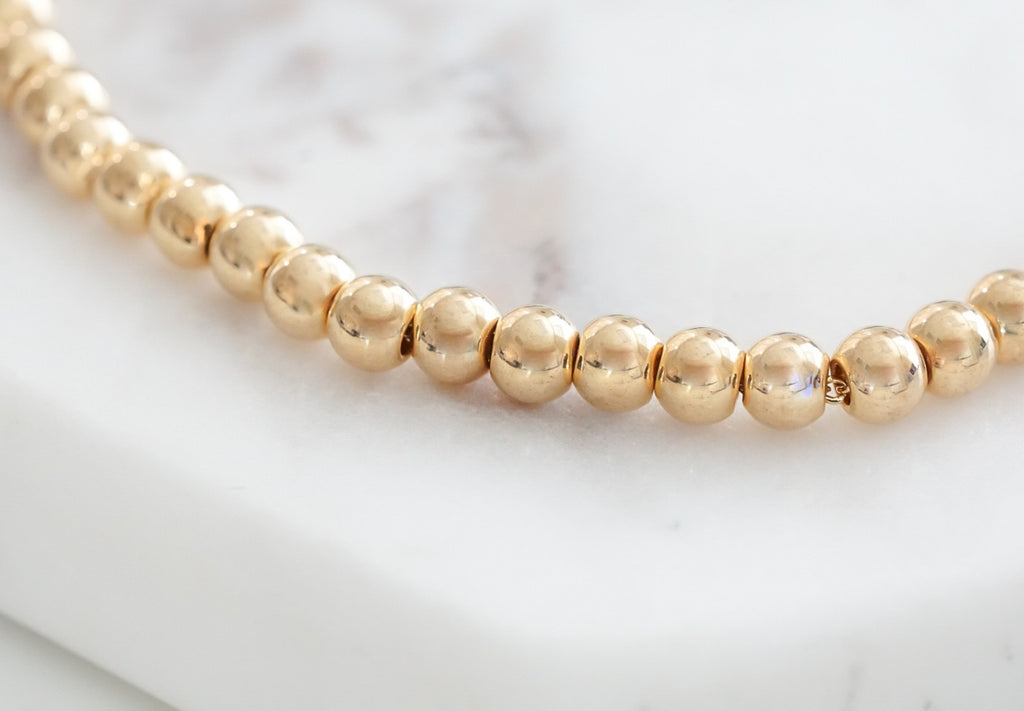 Nixie Collection - Gold Bracelet 4mm