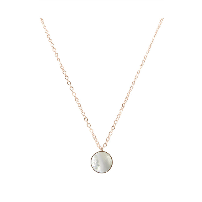 Goddess Collection - Rose Gold Mother of Pearl Necklace (Ambassador)