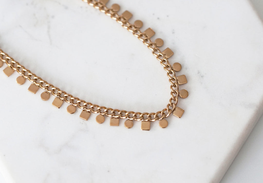 Goddess Collection - Rose Gold Signal Necklace
