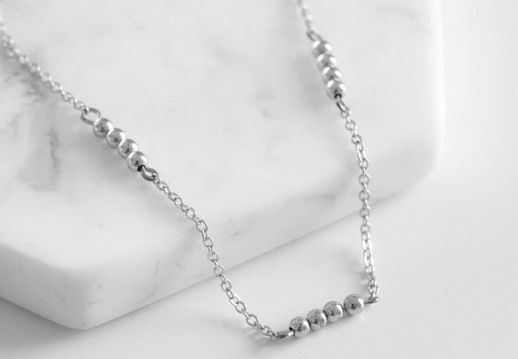 Nixie Collection - Silver Necklace