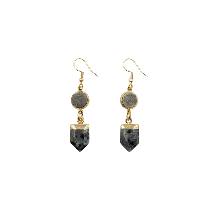 Indra Collection - Smoky Buffy Earrings (Limited Edition) (Wholesale)