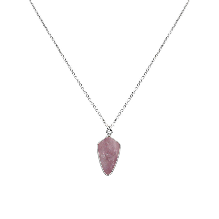 Ivy Collection - Silver Ruby Necklace