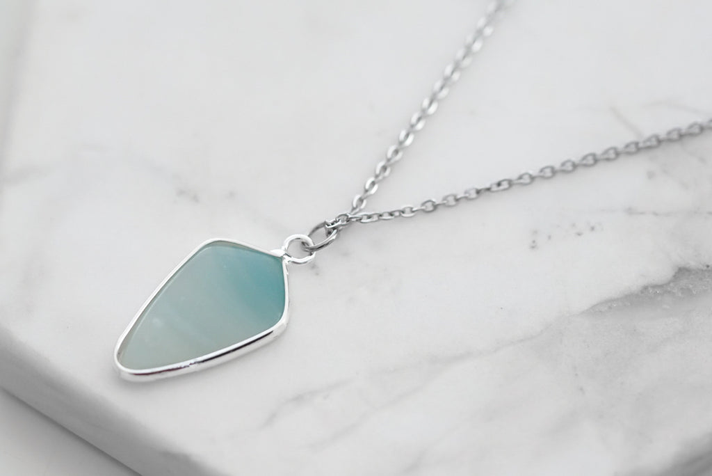 Ivy Collection - Silver Solar Necklace