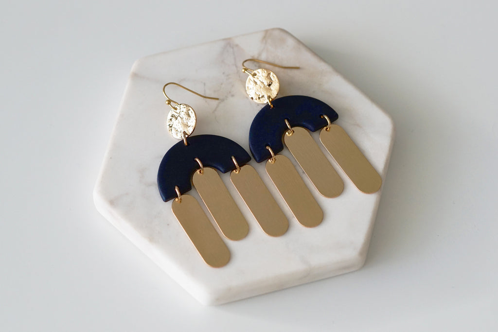 Kissa Collection - Navy Earrings