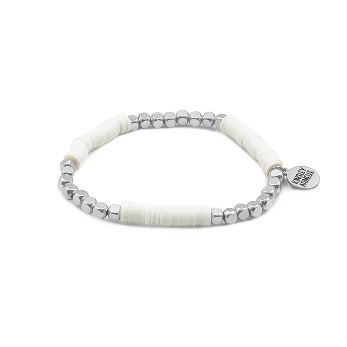 Livia Collection - Silver Ashen Bracelet