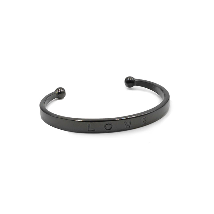 Love Collection - Black Bracelet (Wholesale)