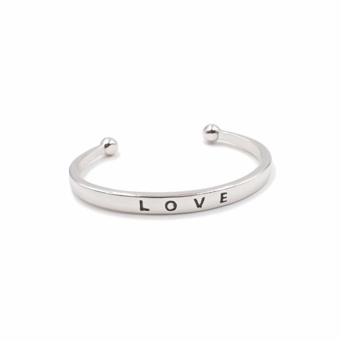 Love Collection - Silver Bracelet (Wholesale) - Kinsley Armelle