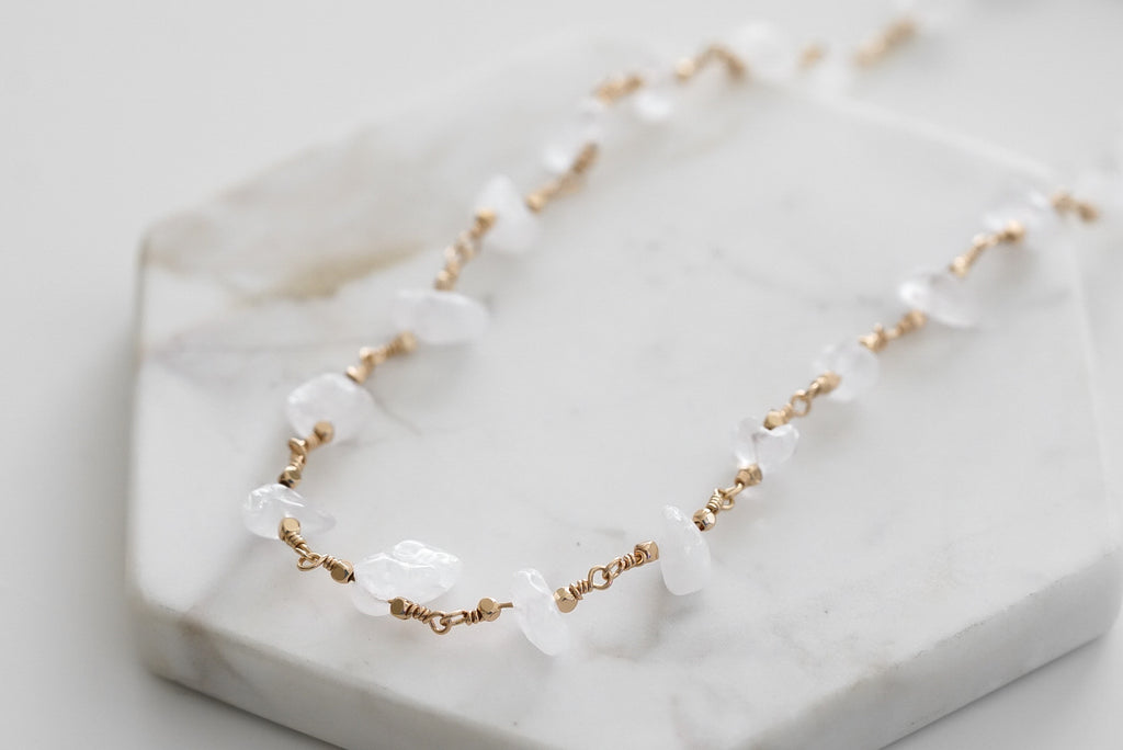Luiza Collection - Quartz Necklace