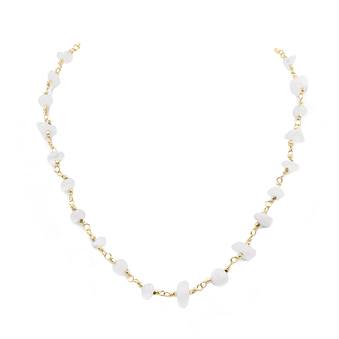 Luiza Collection - Quartz Necklace (Wholesale)