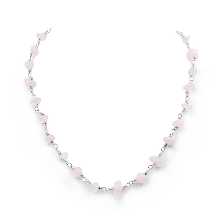 Luiza Collection - Silver Ballet Necklace (Wholesale)