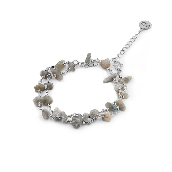 Luiza Collection - Silver Haze Wrap Bracelet (Ambassador)