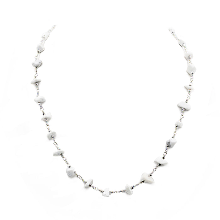 Luiza Collection - Silver Pepper Necklace (Wholesale)