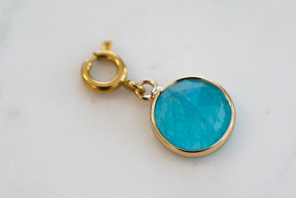 Maker Collection - Azure Circle Charm
