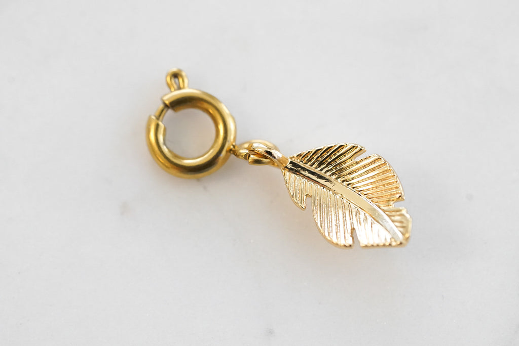 Maker Collection - Gold Leaf Charm