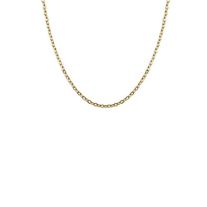 Maker Collection - Gold Loose Trace Necklace Chain (Wholesale)