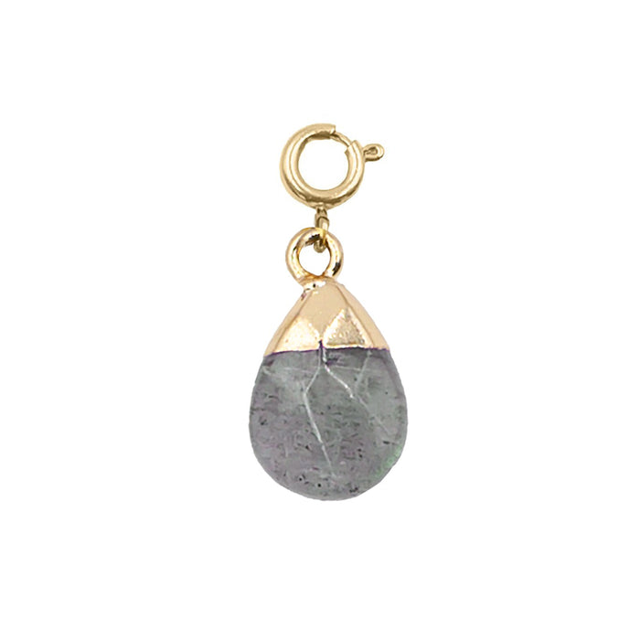 Maker Collection - Haze Dipped Teardrop Charm (Wholesale)