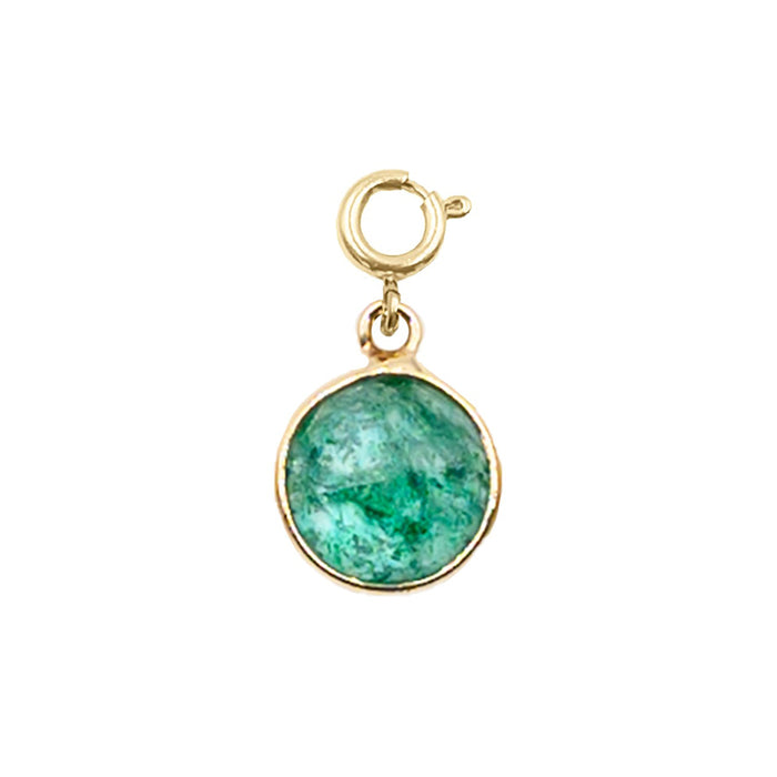 Maker Collection - Jade Circle Charm (Wholesale)