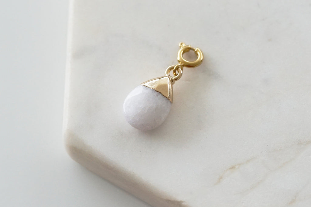 Maker Collection - Perla Dipped Teardrop Charm