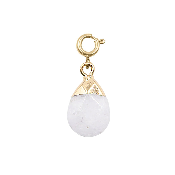 Maker Collection - Perla Dipped Teardrop Charm (Wholesale)