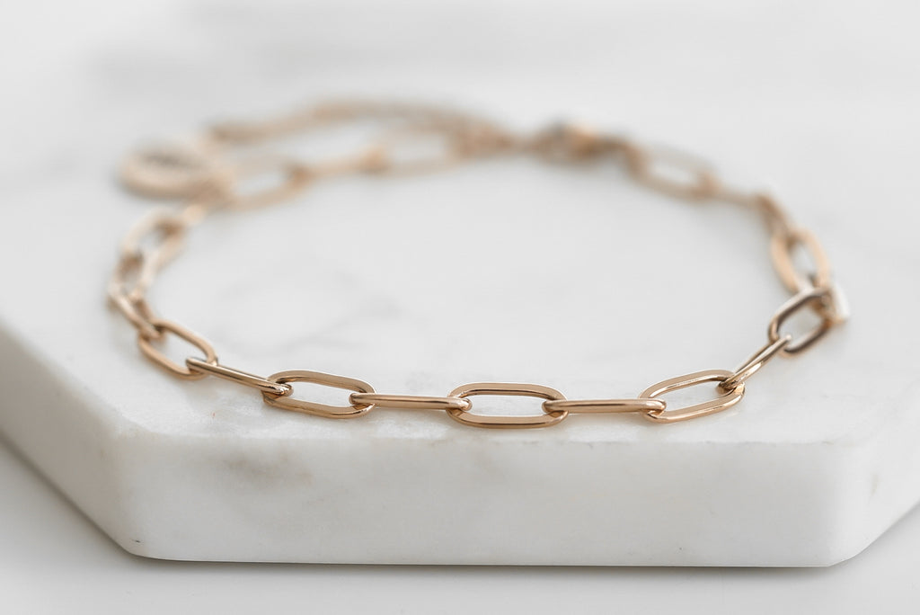 Maker Collection - Rose Gold Lync Bracelet
