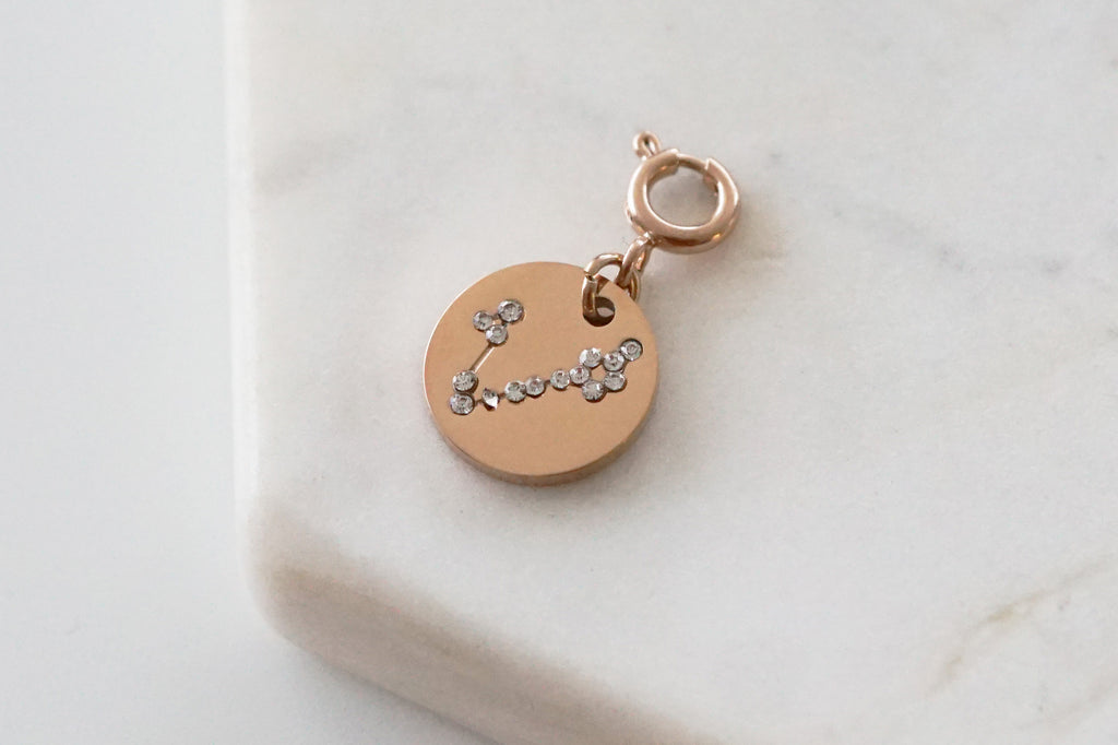 Maker Collection - Rose Gold Pisces Zodiac Charm (Feb 19 - Mar 20)
