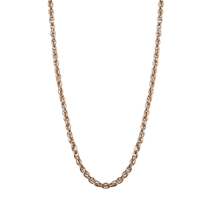 Maker Collection - Rose Gold Twisted Ornate Necklace Chain (Wholesale)