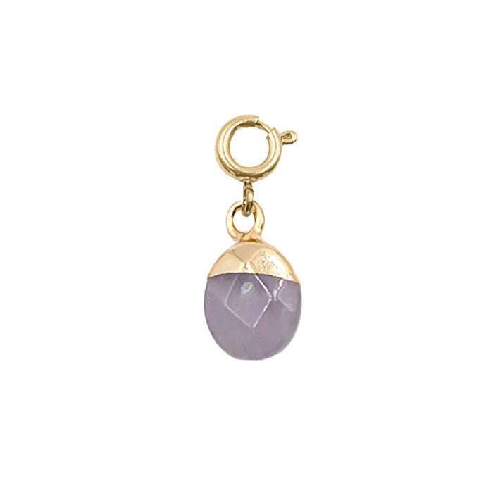 Maker Collection - Royal Dipped Oval Charm (Wholesale)
