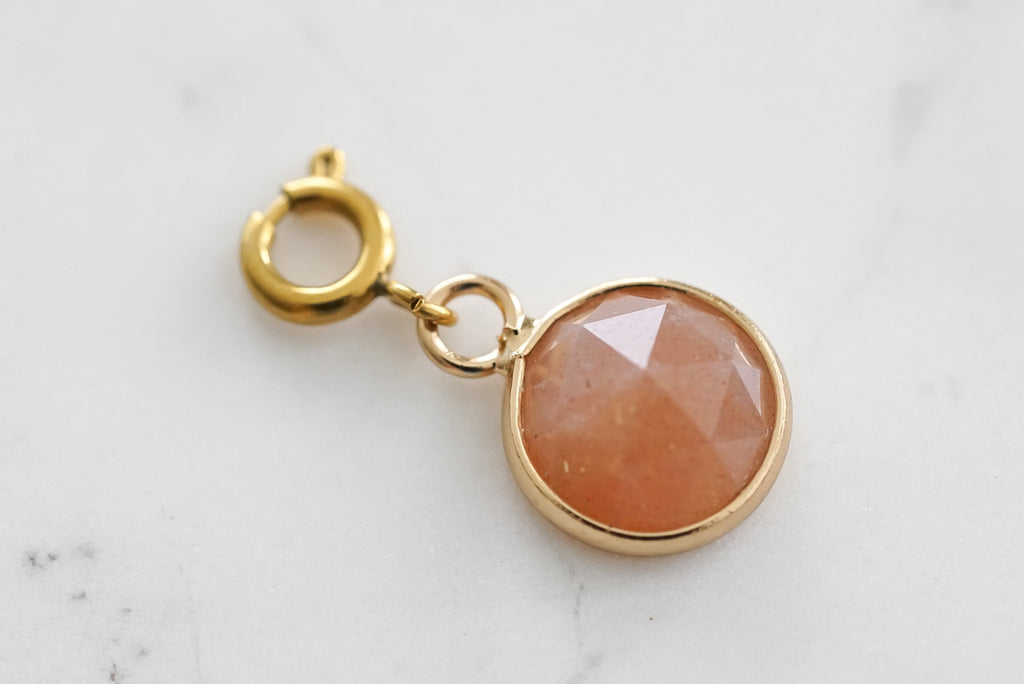 Maker Collection - Ruby Circle Charm