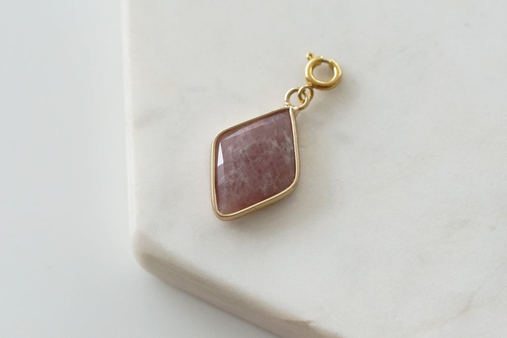 Maker Collection - Ruby Diamond Charm
