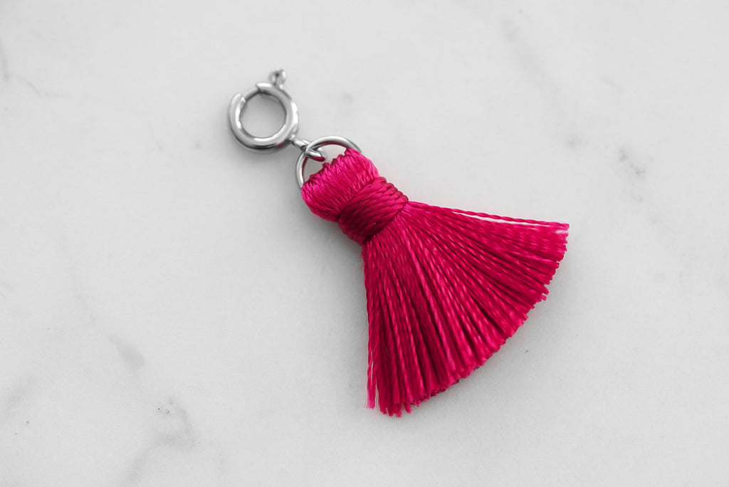 Maker Collection - Silver Cosmo Tassel Charm
