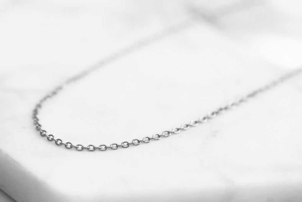 Maker Collection - Silver Loose Trace Necklace Chain