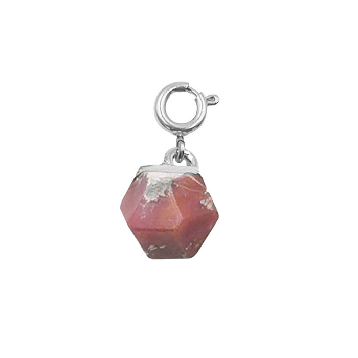 Maker Collection - Silver Rainey Icosahedron Charm