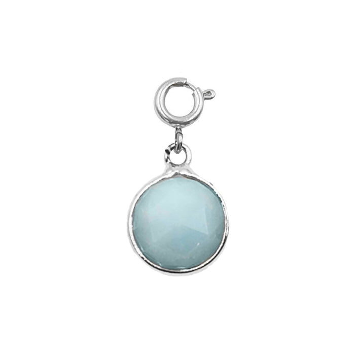 Maker Collection - Silver Solar Circle Charm (Wholesale)