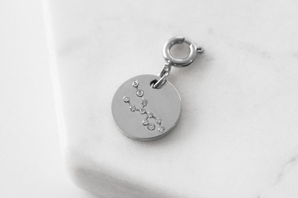 Maker Collection - Silver Taurus Zodiac Charm (Apr 20 - May 20)
