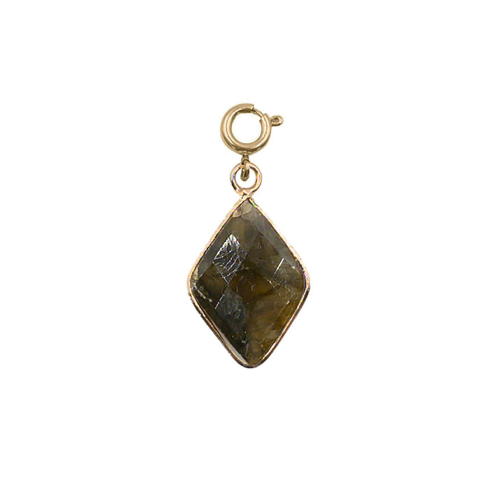 Maker Collection - Smoky Diamond Charm (Wholesale)