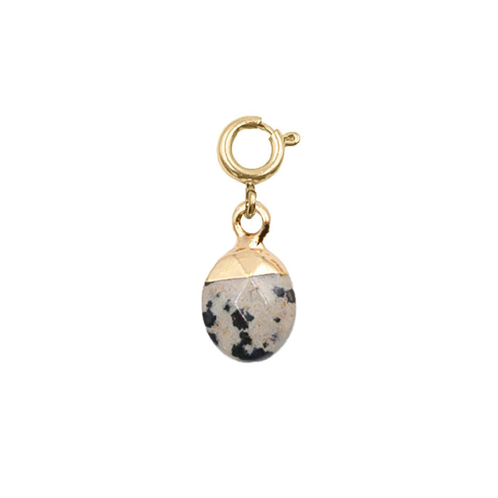 Maker Collection - Speckle Dipped Oval Charm (Ambassador)