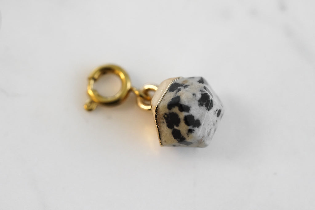 Maker Collection - Speckle Icosahedron Charm