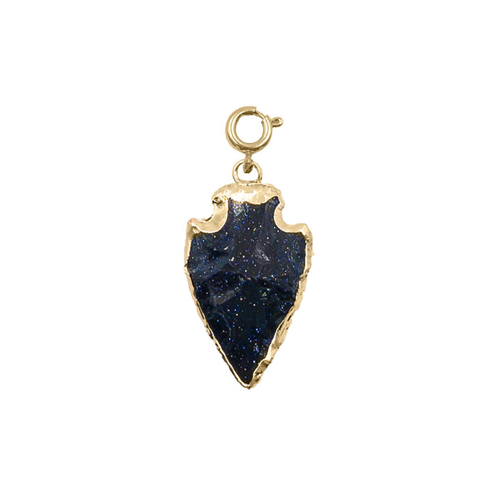 Maker Collection - Starry Night Arrowhead Charm